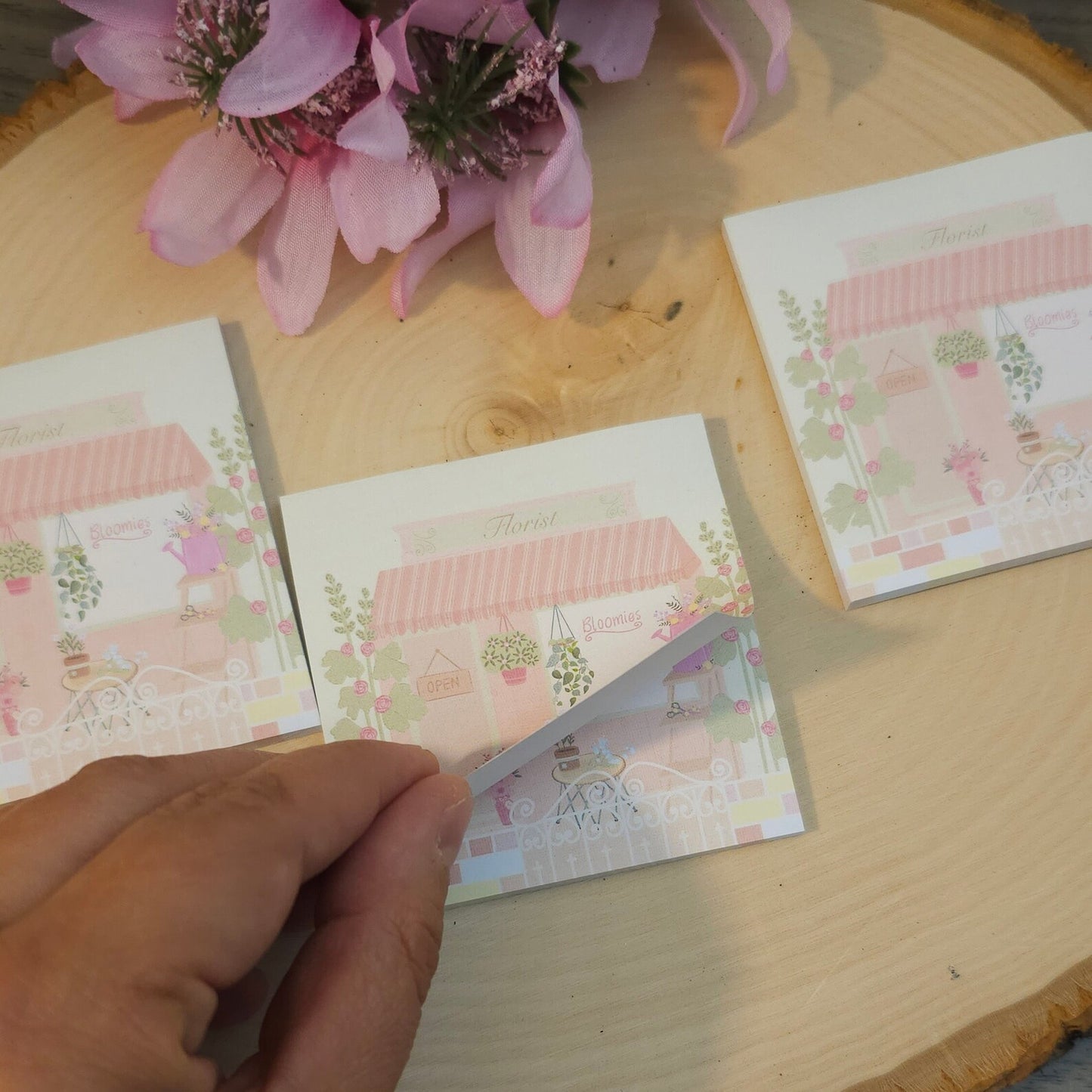 FLORIST STICKY NOTES