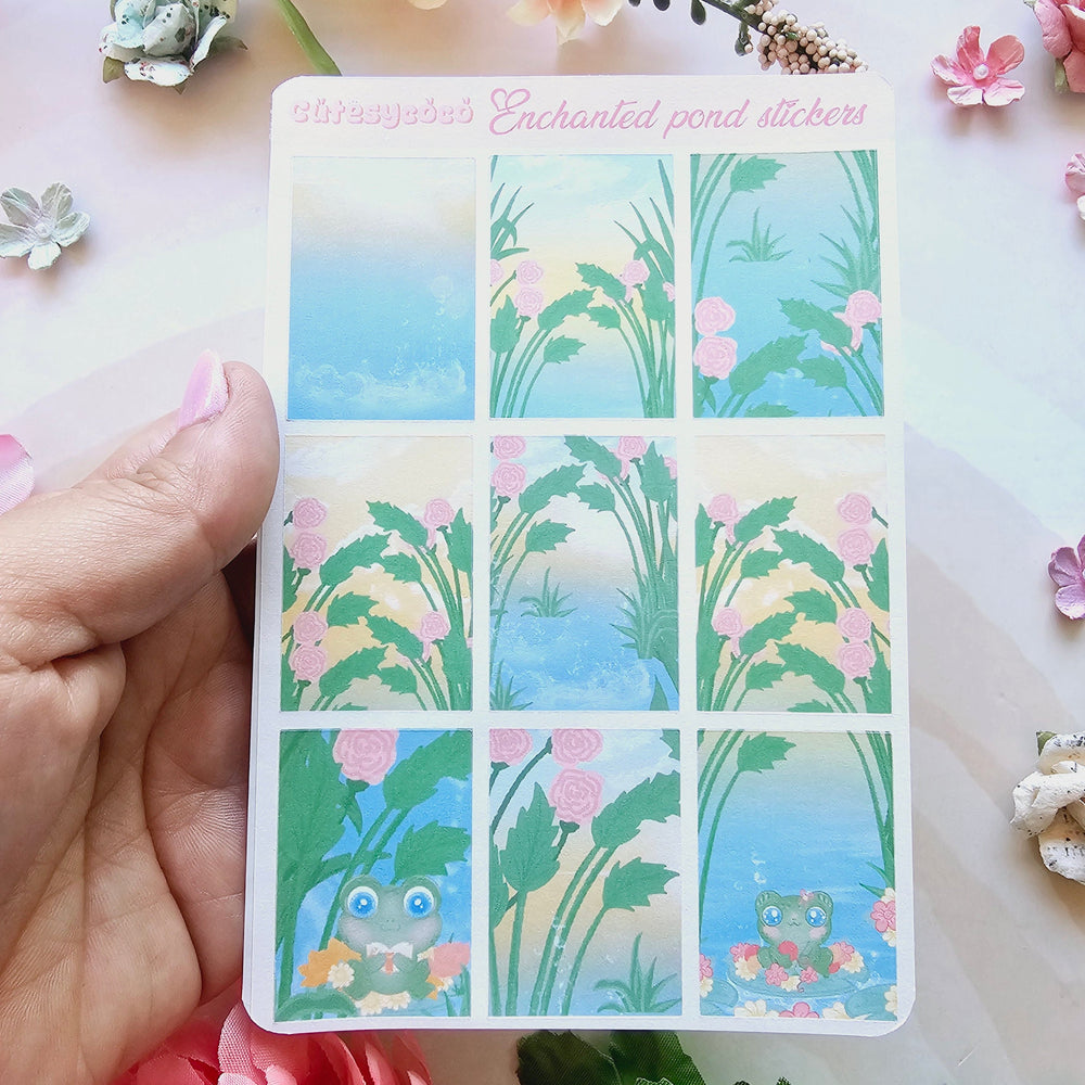 
                      
                        Enchanted Pond Bullet Journal Stickers
                      
                    