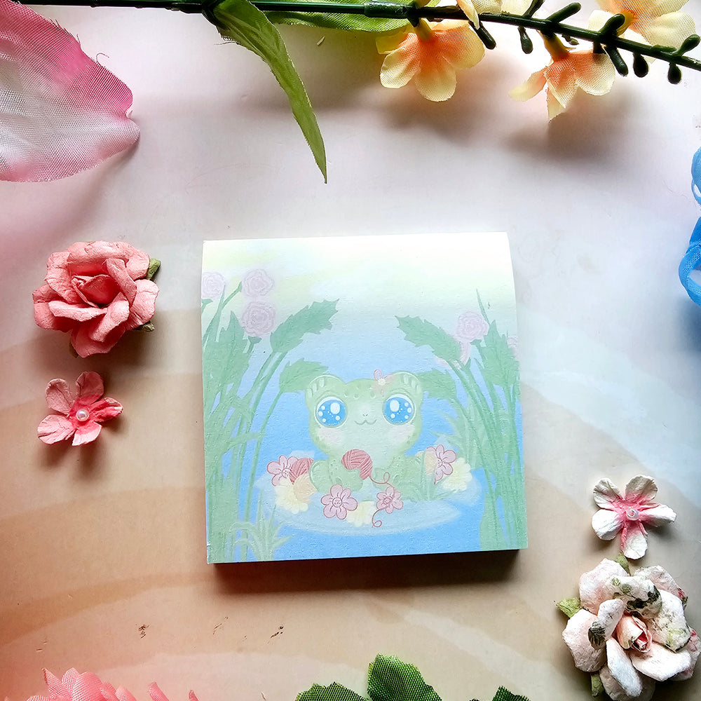 
                      
                        ENCHANTED FROG POND STICKY NOTE
                      
                    