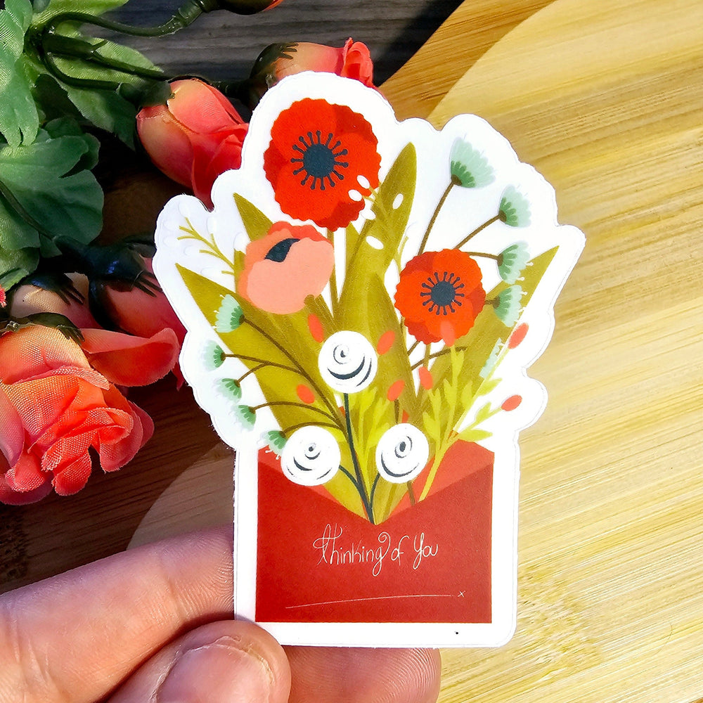 
                      
                        flower envelope sticker
                      
                    