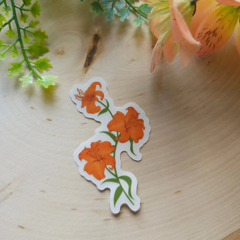 
                      
                        Lily Flower Sticker
                      
                    