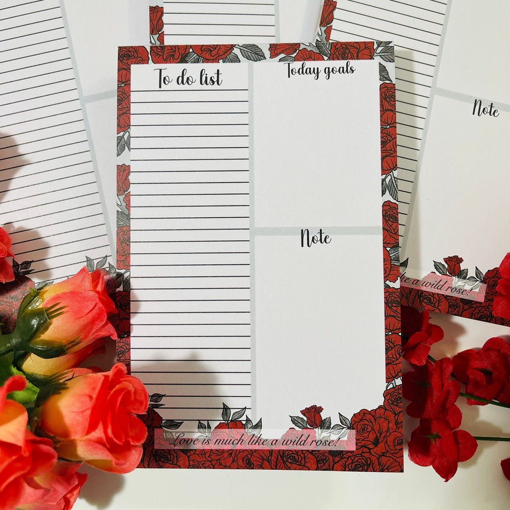 
                      
                        Red rose Notepads
                      
                    