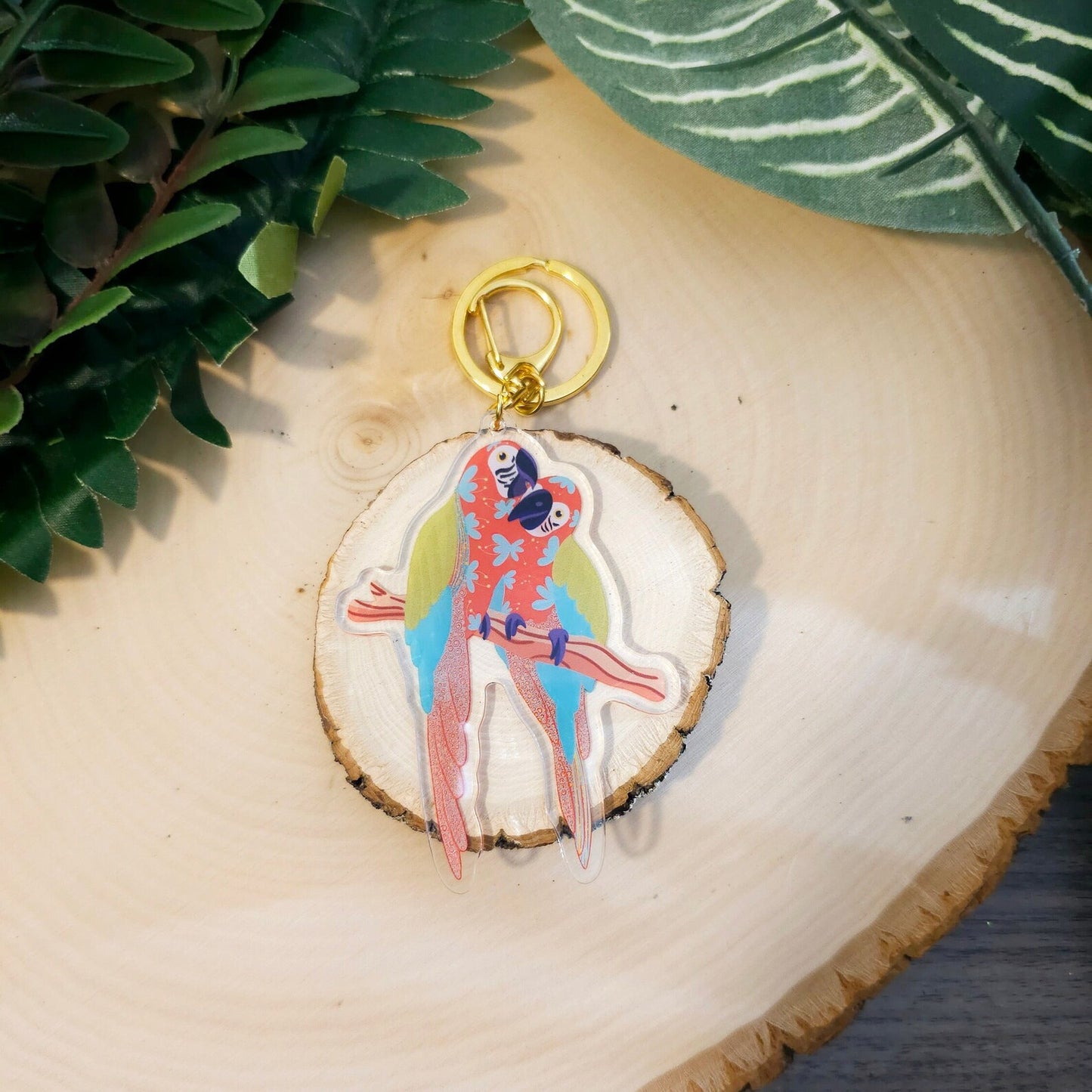 Macaw Keychains