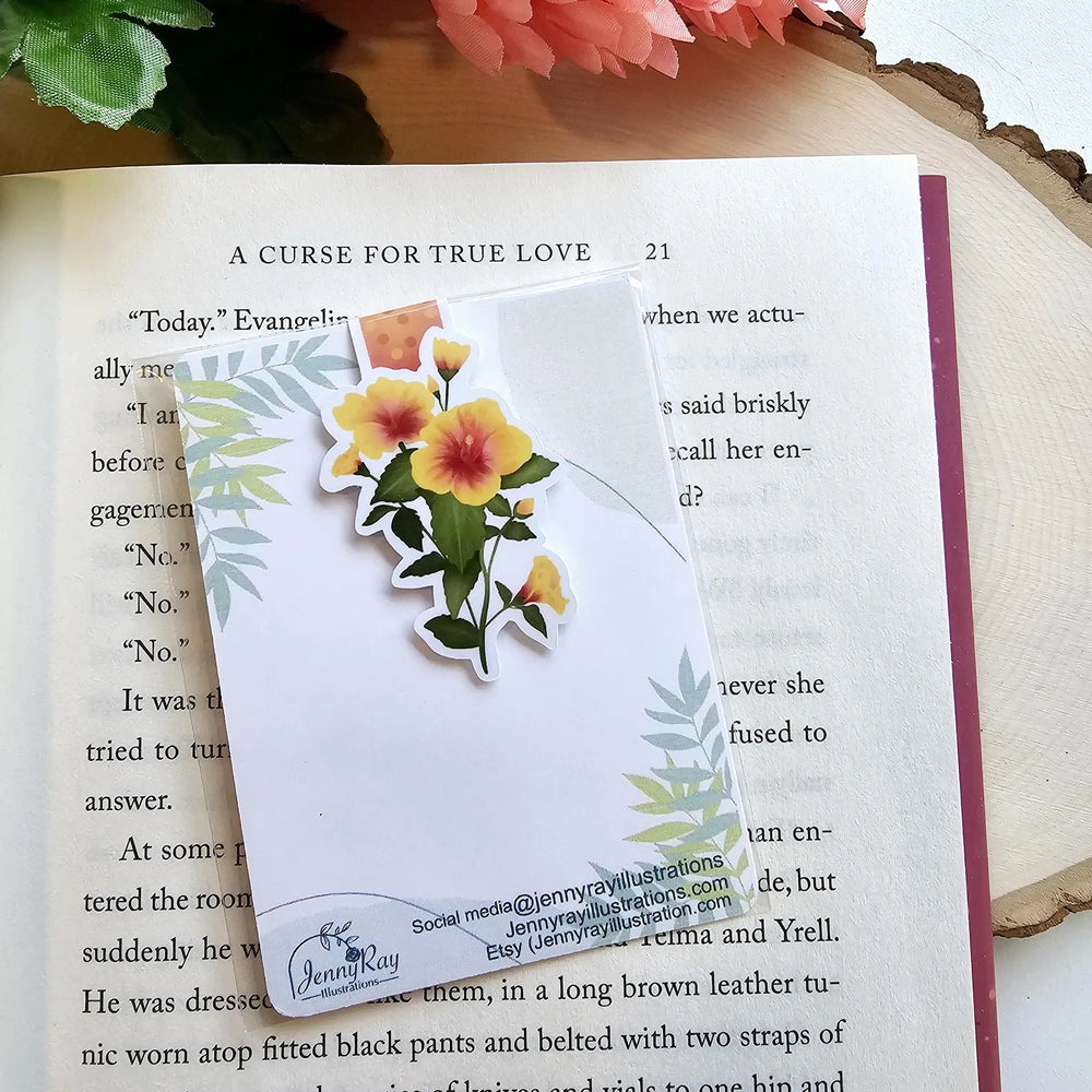 
                      
                        Hibiscus magnetic bookmark
                      
                    