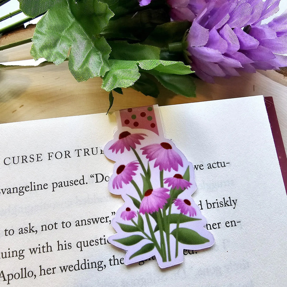 Coneflower Magnetic Bookmark