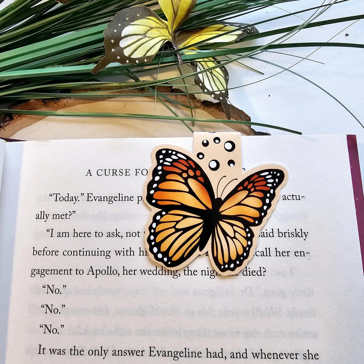 Butterfly Magnetic Bookmark